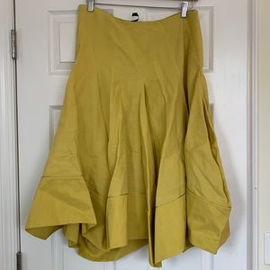 Donna Karan New York linen skirt